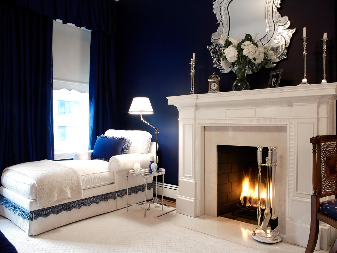 Awesome Navy Blue Bedroom Decorating Ideas