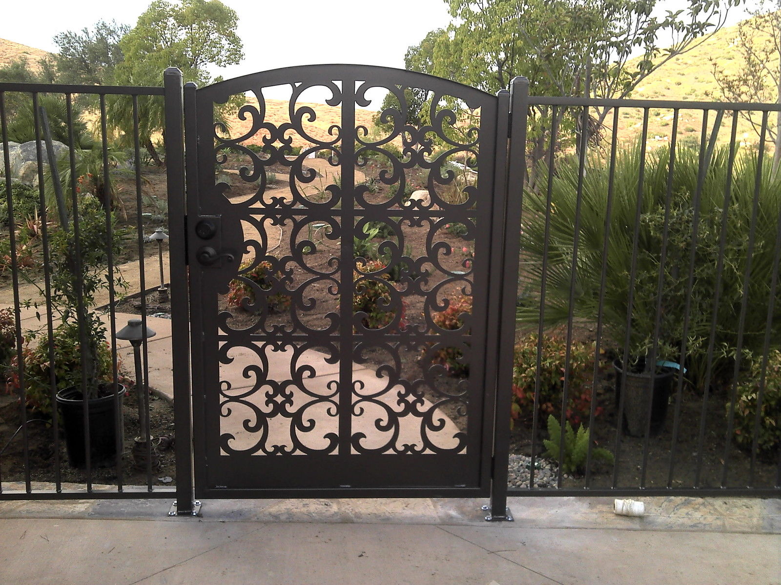 Decorative Driveway Gates Iron