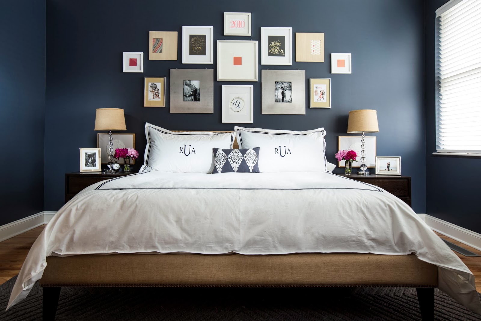 Navy Blue Bedroom Decorating Ideas Design