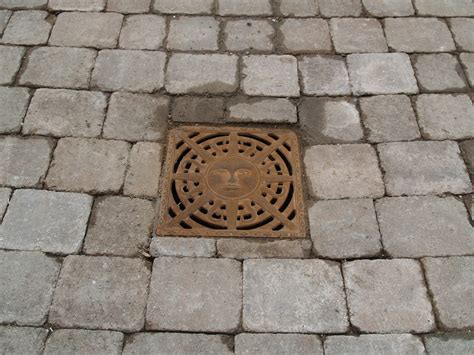 Old Decorative Drain Covers