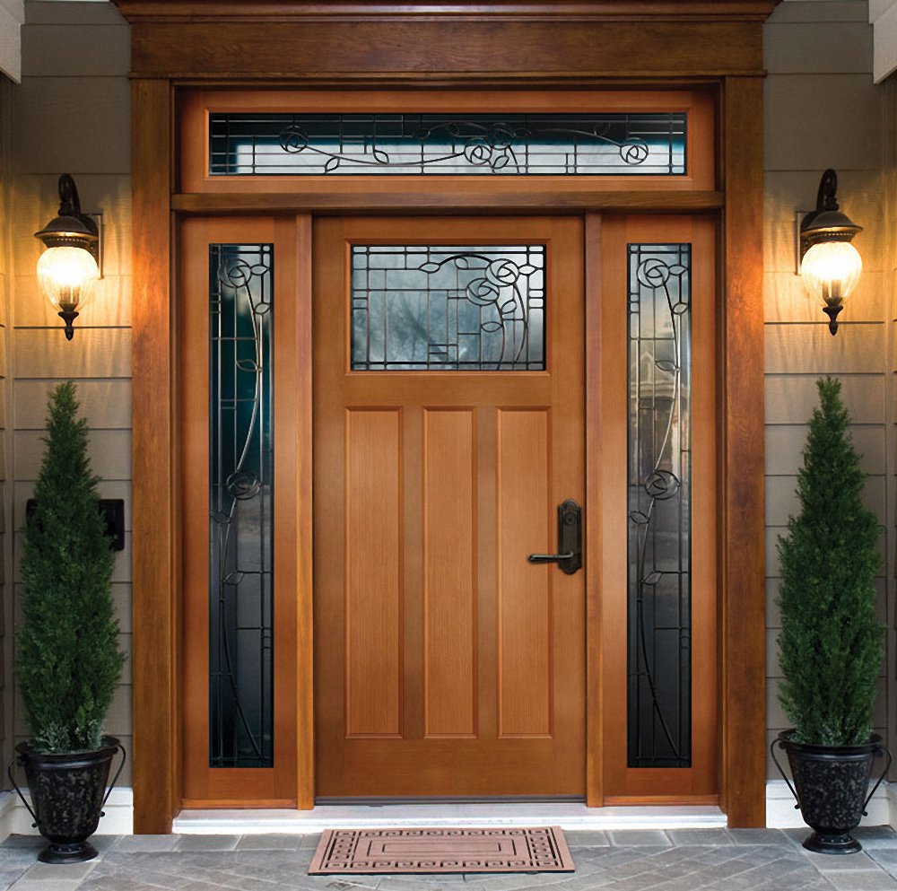 Wooden Decorative Entry Doors
