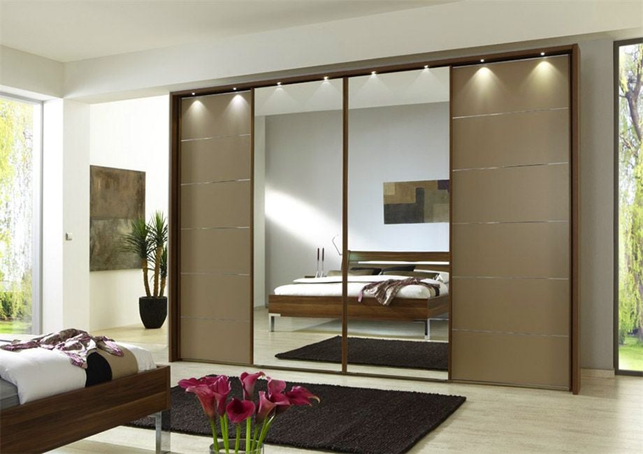 Awesome Mirrored Closet Doors