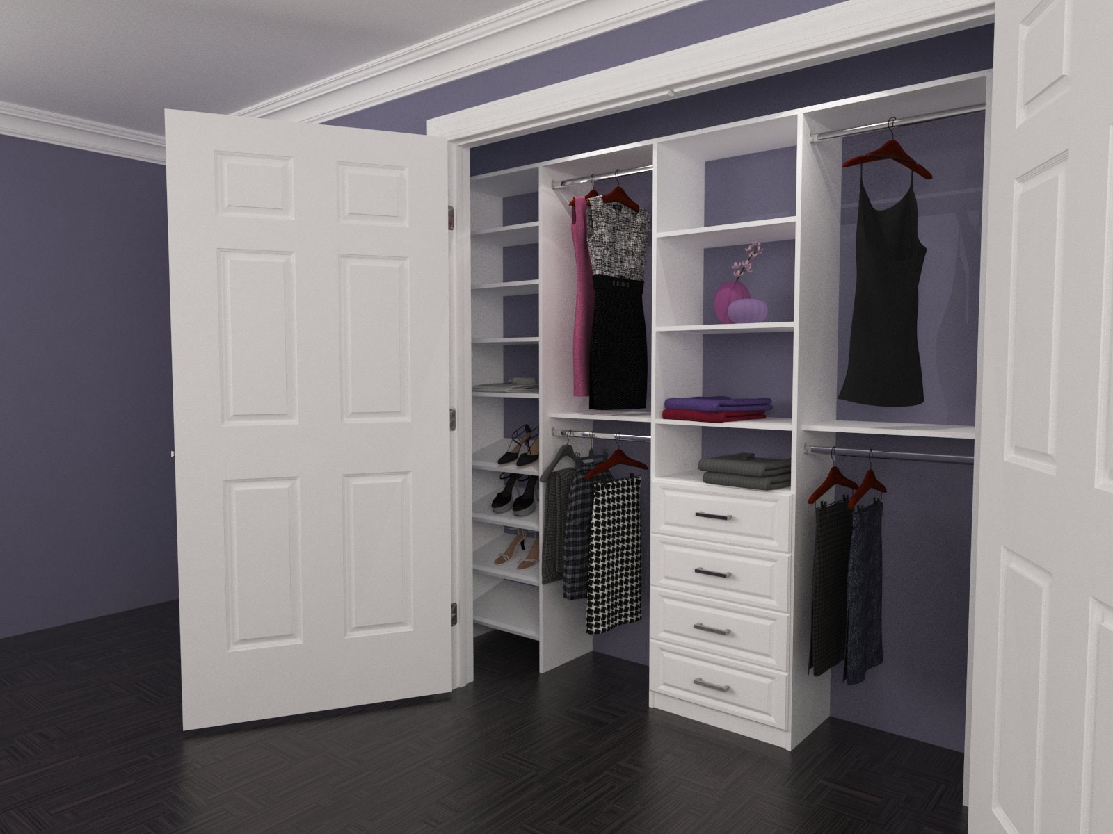 Closet Shelf Organizer Ideas For Room