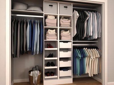 Small Closet Storage System
