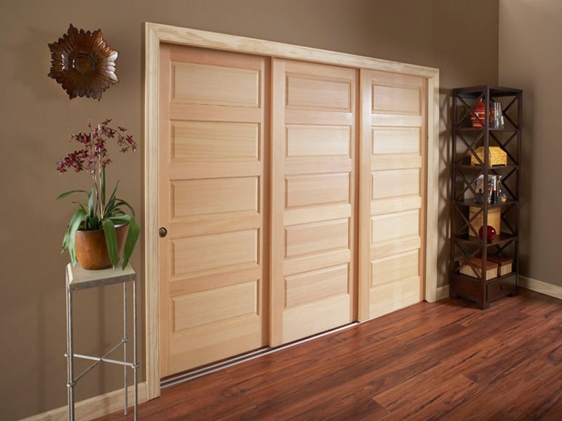 Wooden Slider Closet Doors