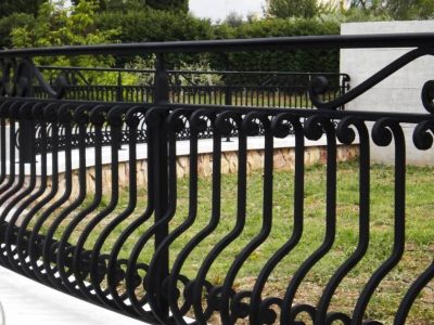 Building A Wrought Iron Fence