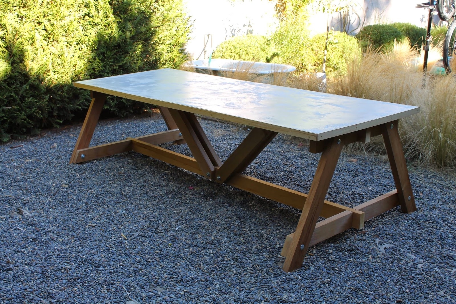 Cement Picnic Table And Benches