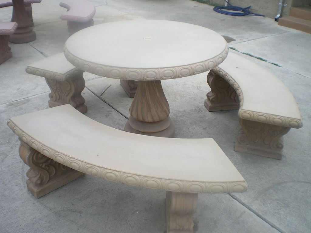 Concrete Base Picnic Tables