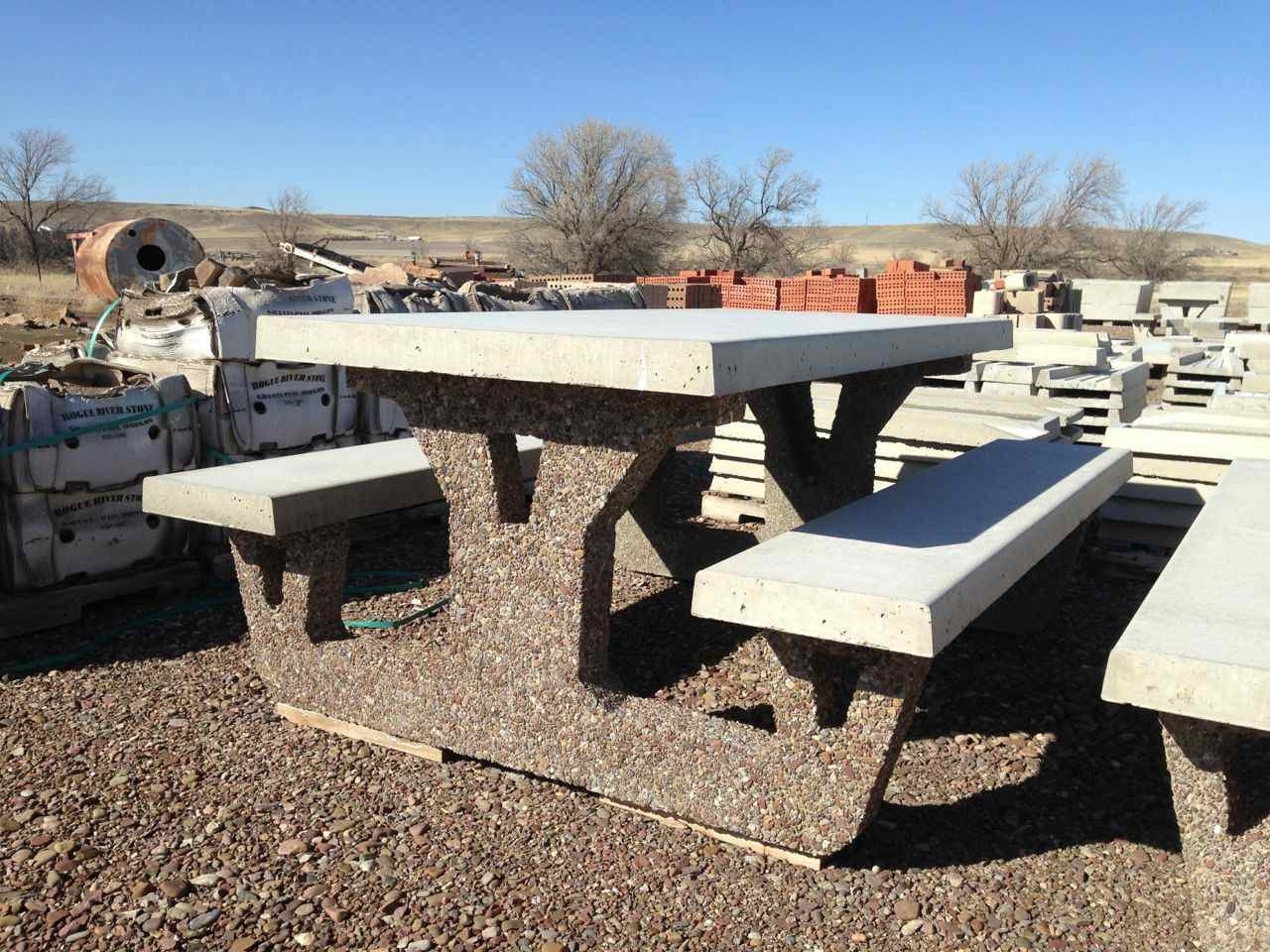 Concrete Picnic Table Sets
