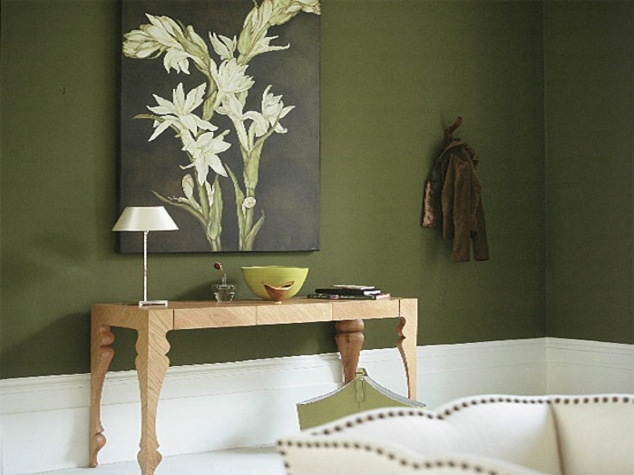 Olive Green Wall Paint Ideas