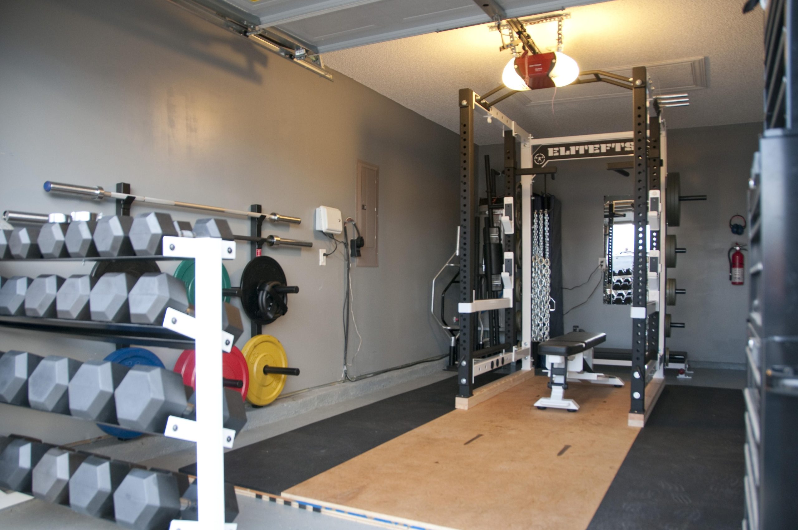 Small Home Garage Gym Ideas