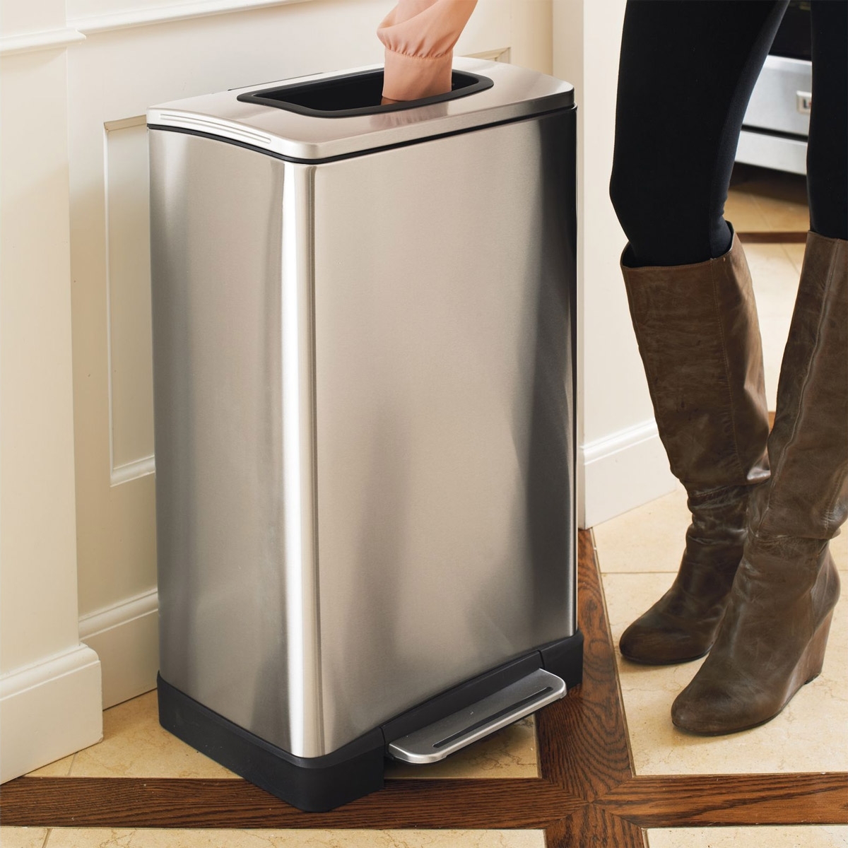 Stainless Steel Trash Can 5 Gallon