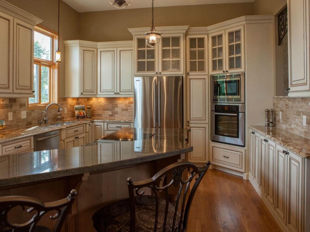Appealing Decorating Above Kitchen Cabinets Tuscan Style