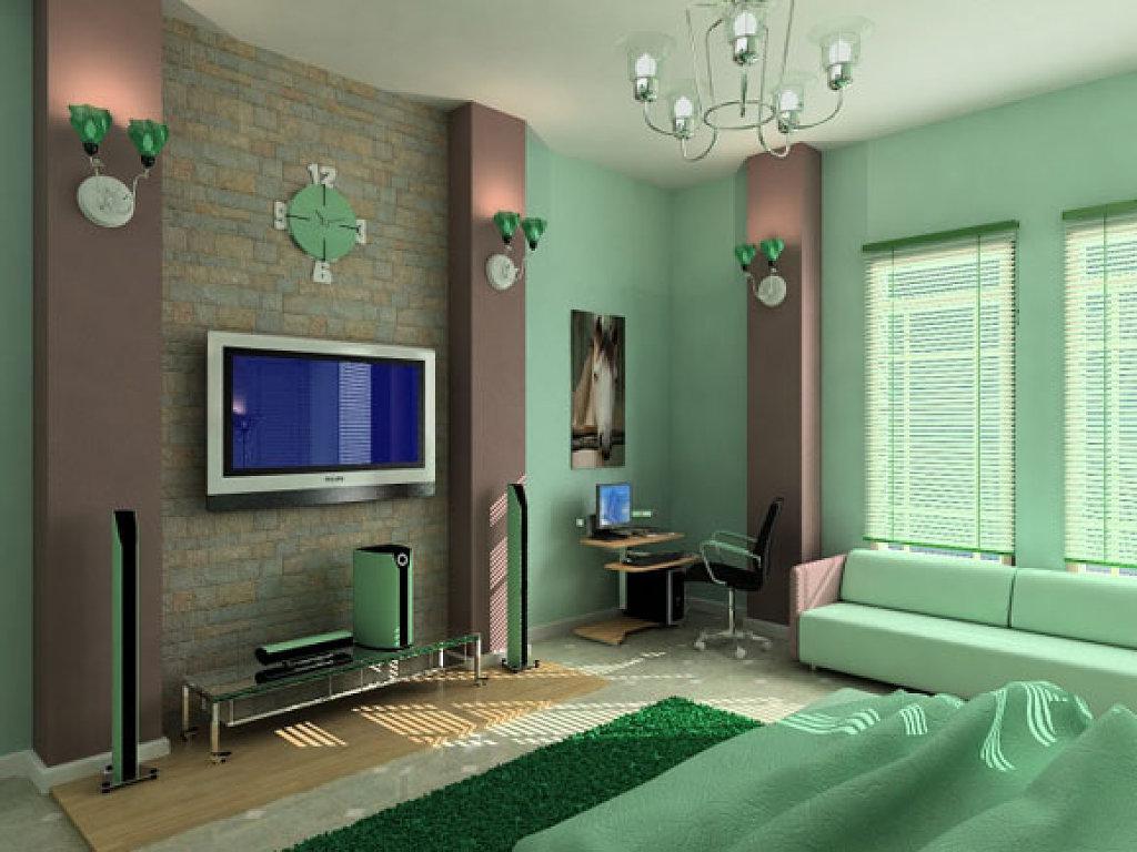 Congenial Mint Green Bedroom Decorating Ideas