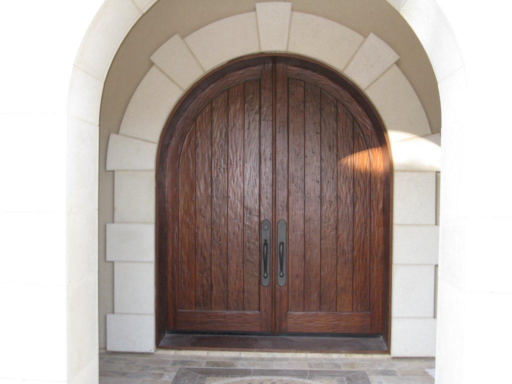 Decorative Exterior Double Doors