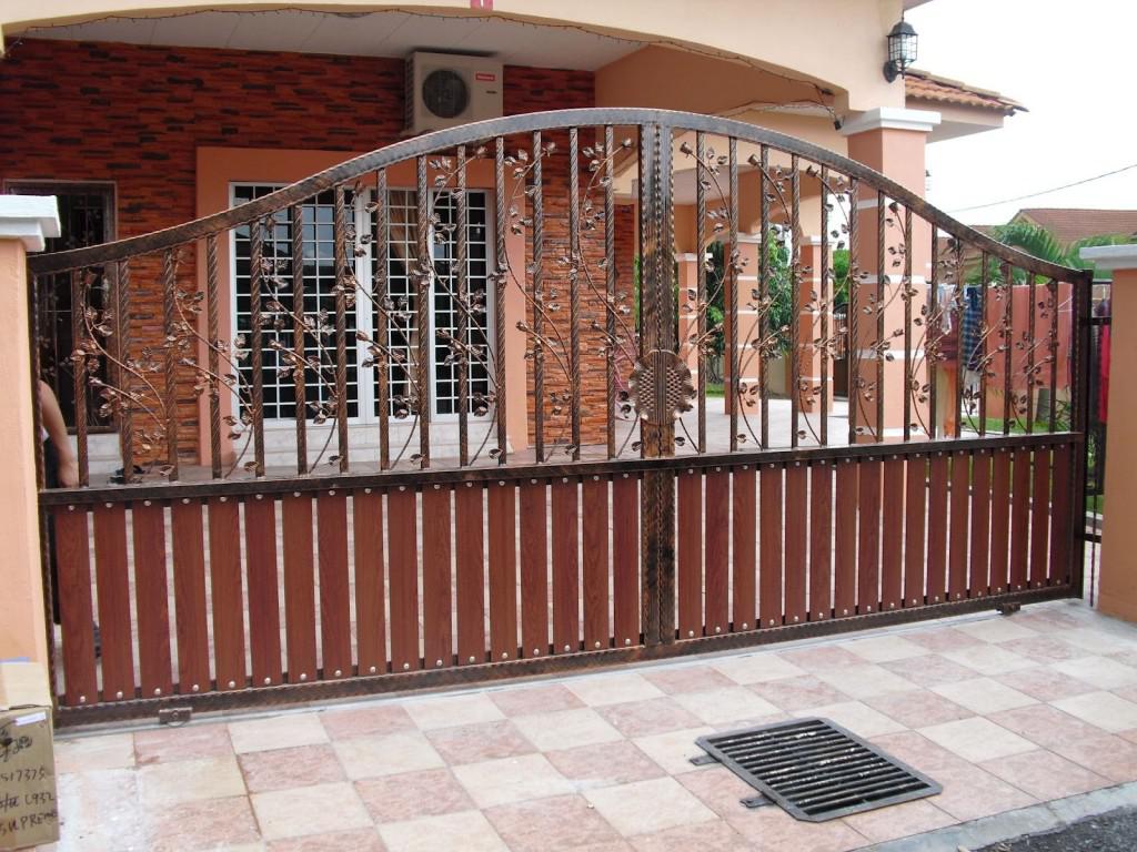 Decorative Steel Driveway Gates