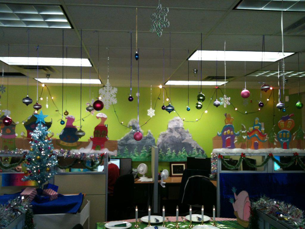 Gallery Og Office Cubicle Christmas Decorating Ideas