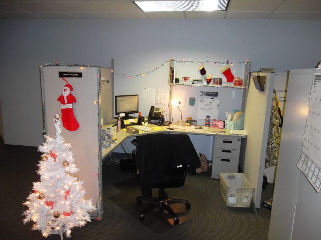 Image Of Funny Christmas Cubicle Decorating Ideas