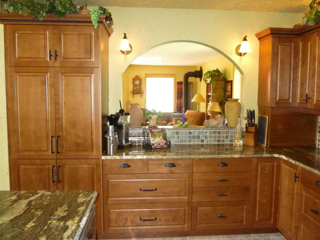 Photos Of Decorating Above Kitchen Cabinets Tuscan Style