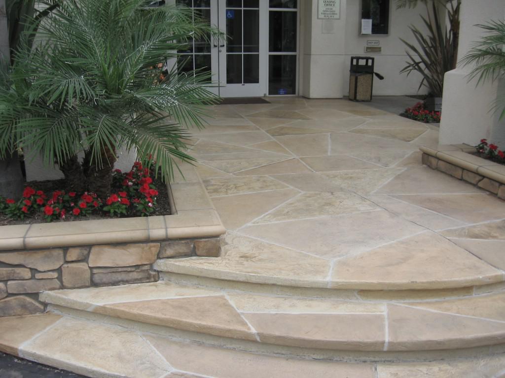 Pictures Of Decorative Concrete Overlay