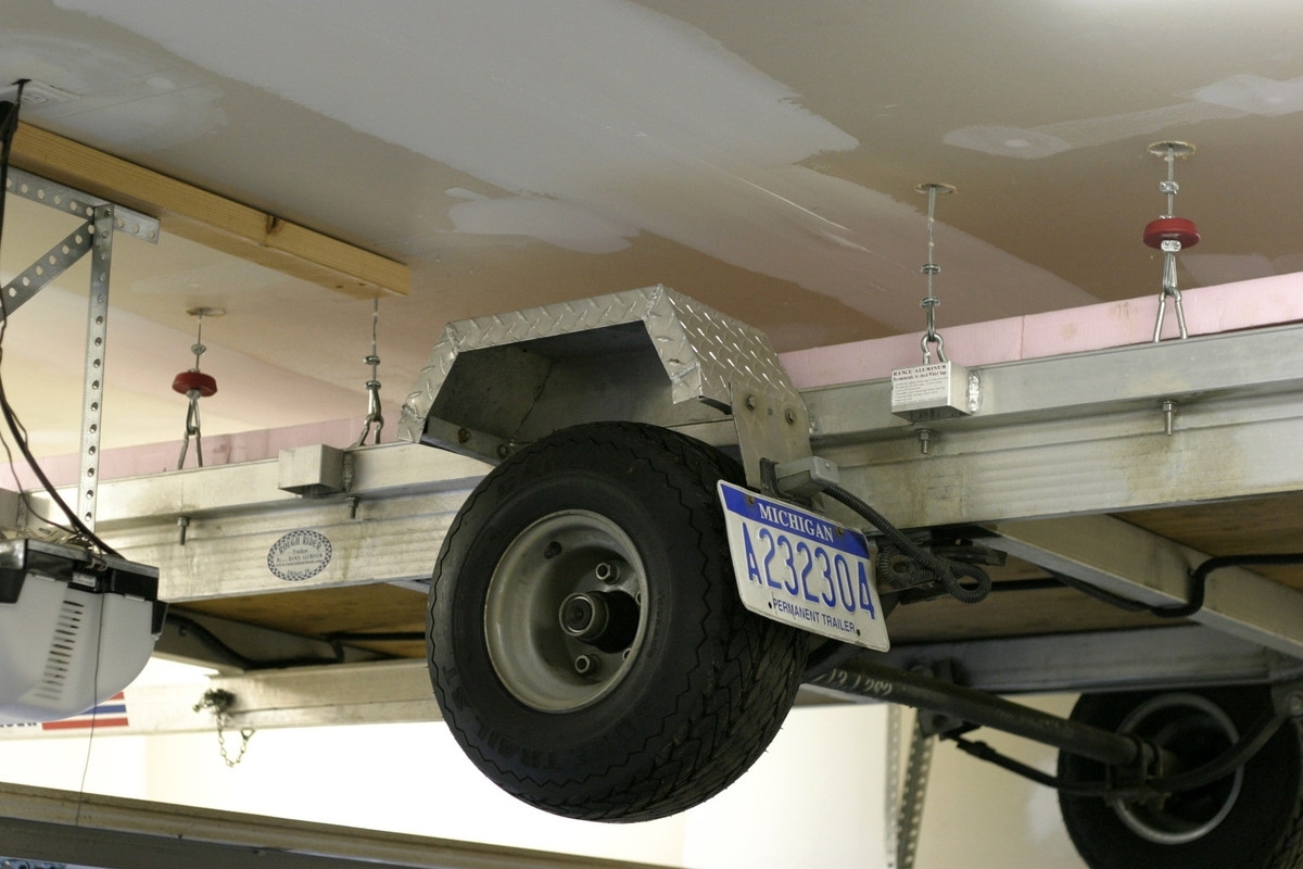 Garage Car Lift Storage System