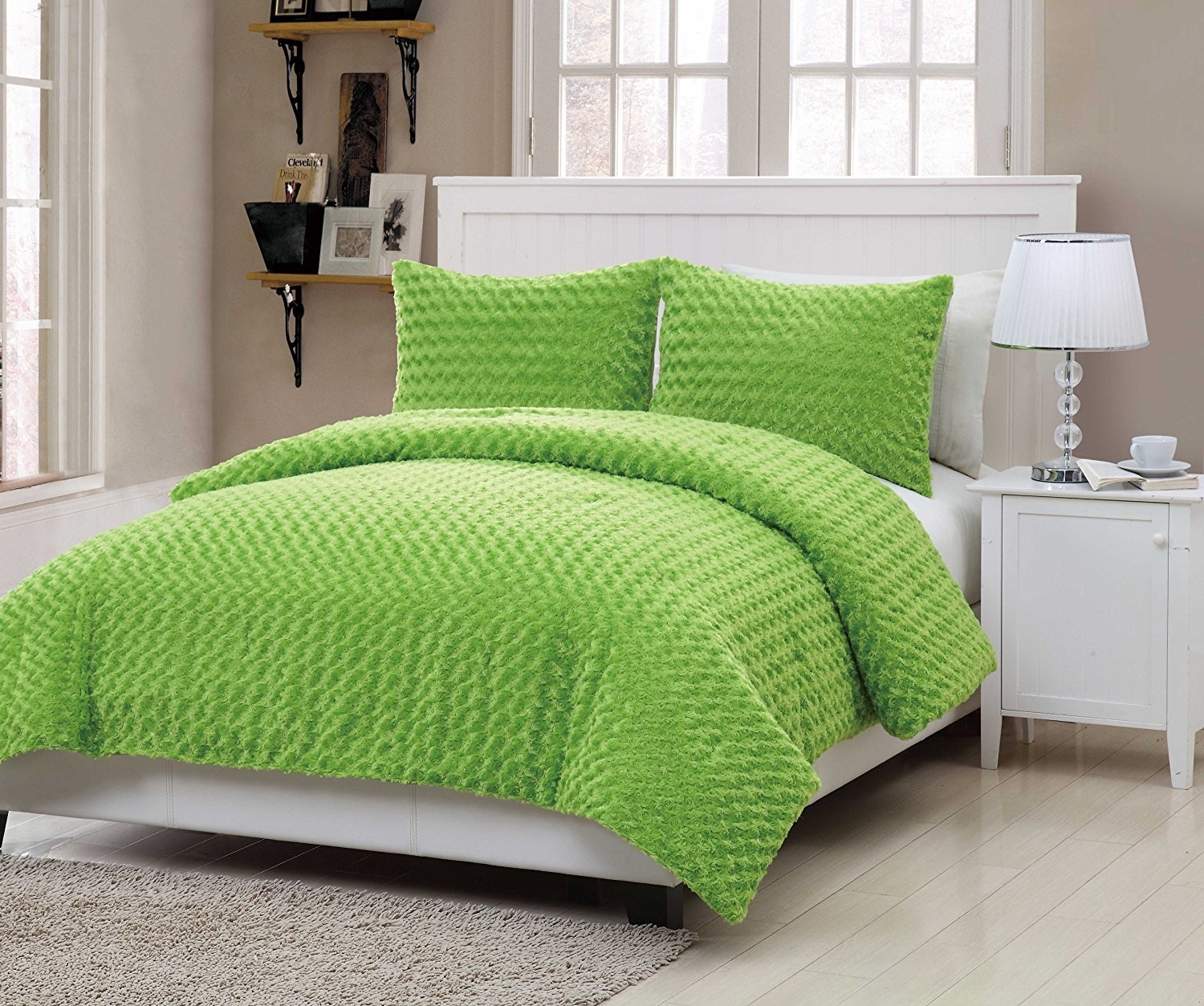 Lime Green Bed Sheets Queen