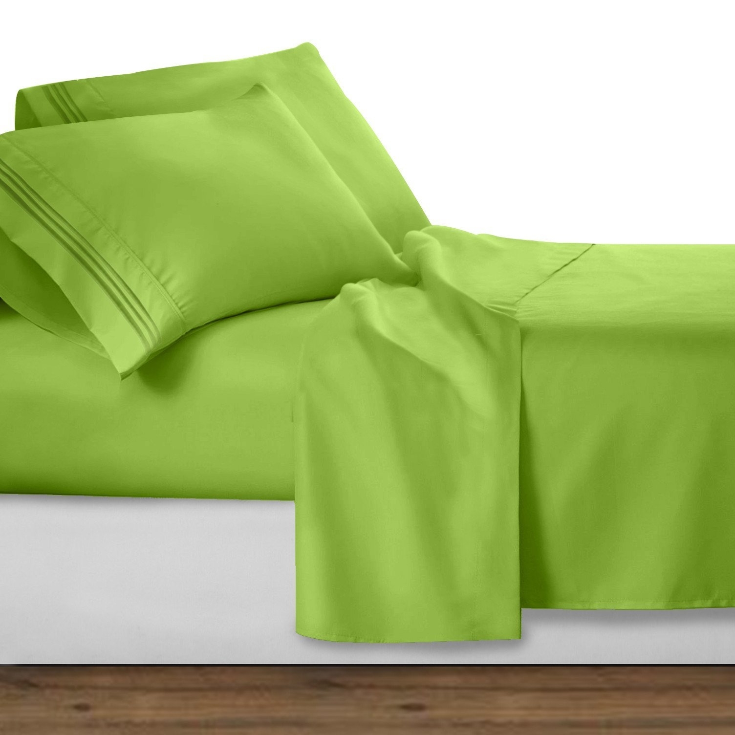 Lime Green Cotton Sheets
