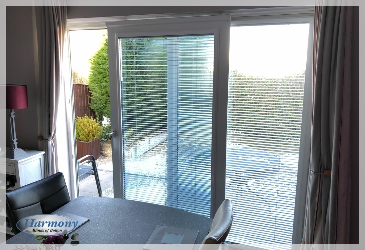 Patio Doors With Blinds