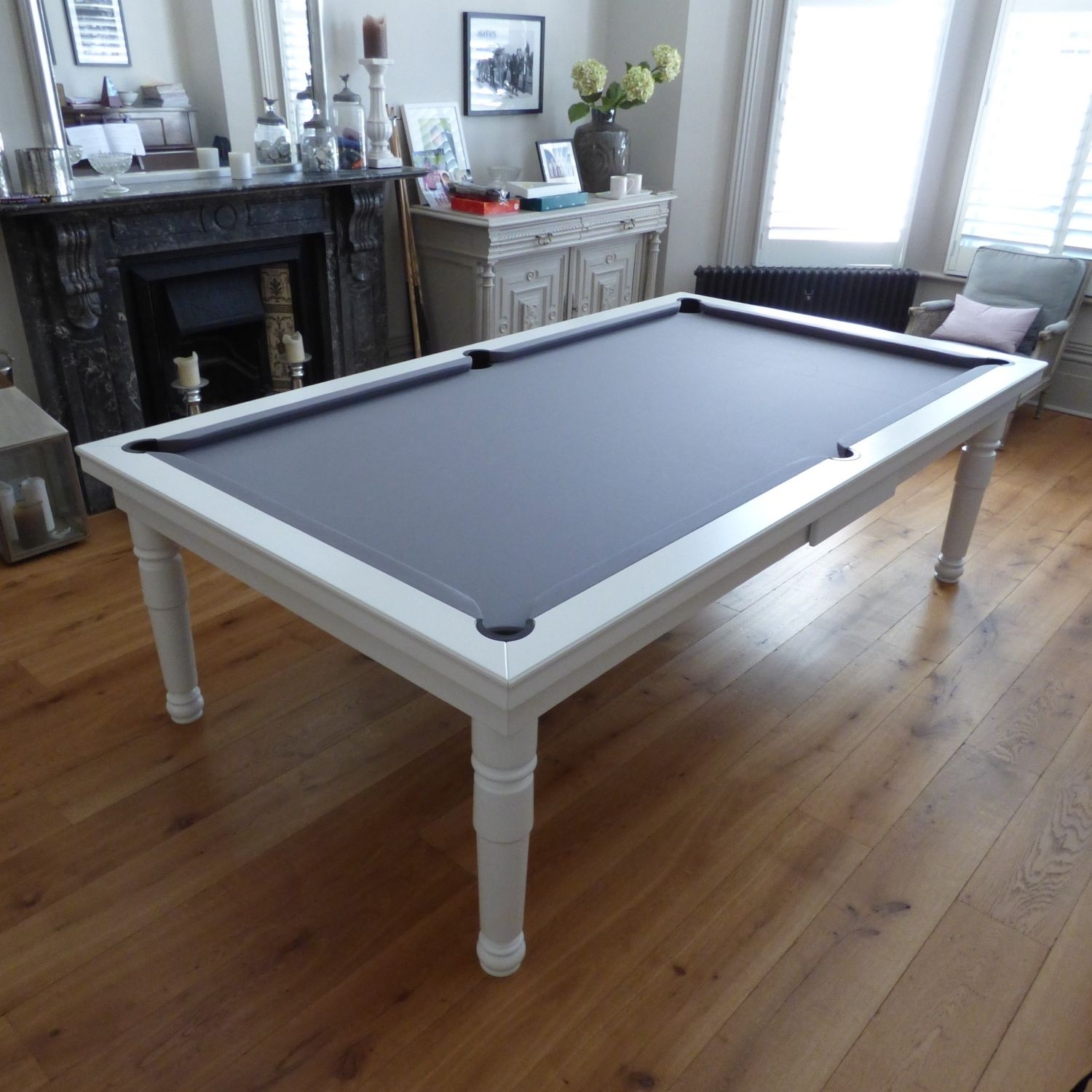 White Oak Modern Pool Tables