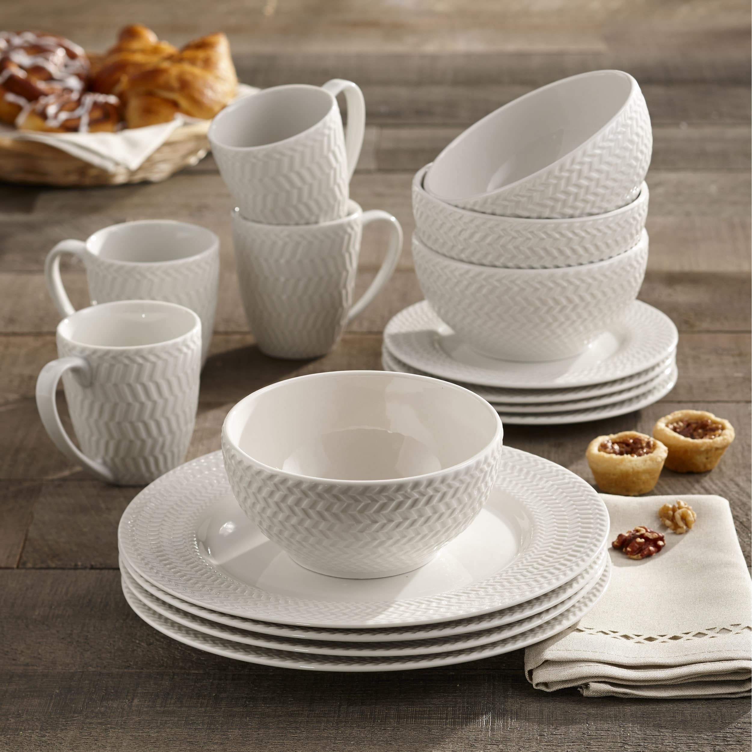 White Porcelain Dinnerware Sets