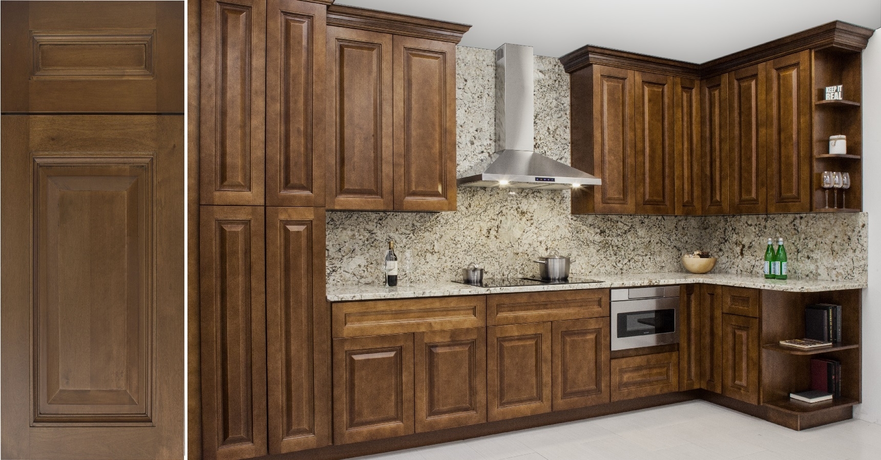 Affordable Kitchen Cabinets Figured Wood