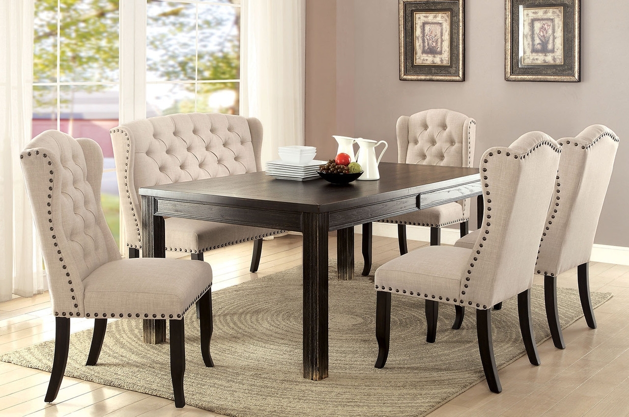 Black And Grey Dining Room Sets