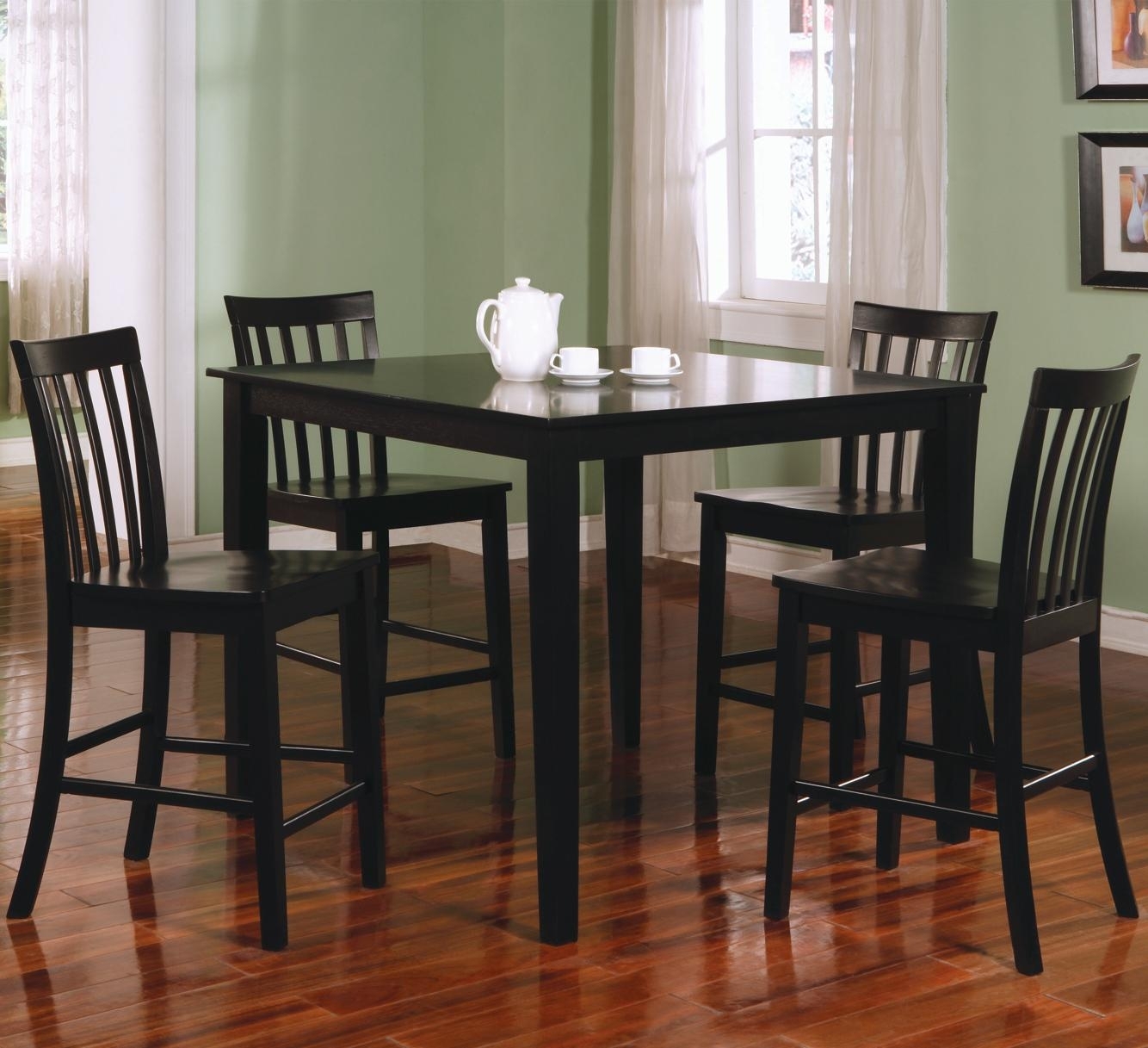Black Counter Height Dining Room Sets