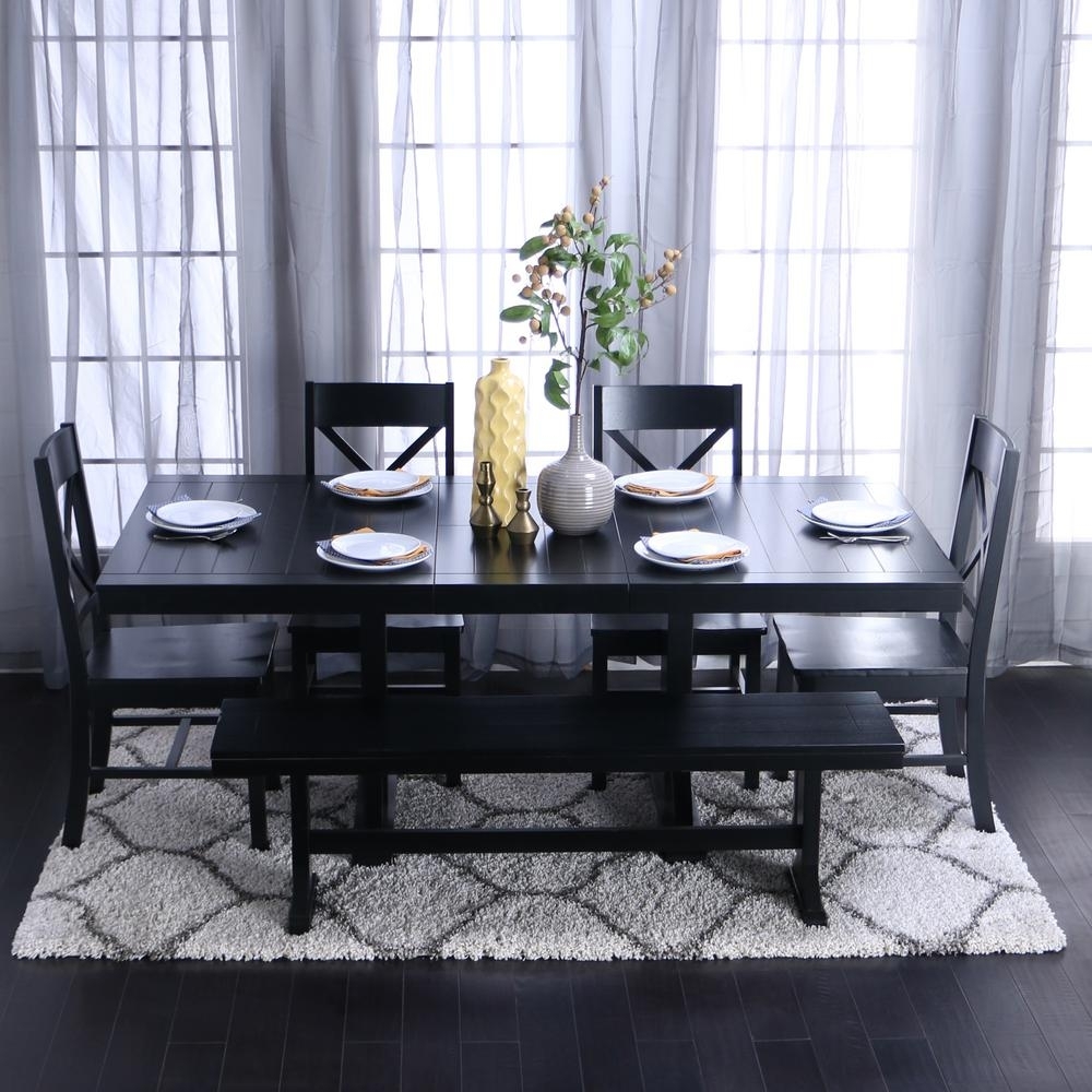 Black Dining Room Table Sets