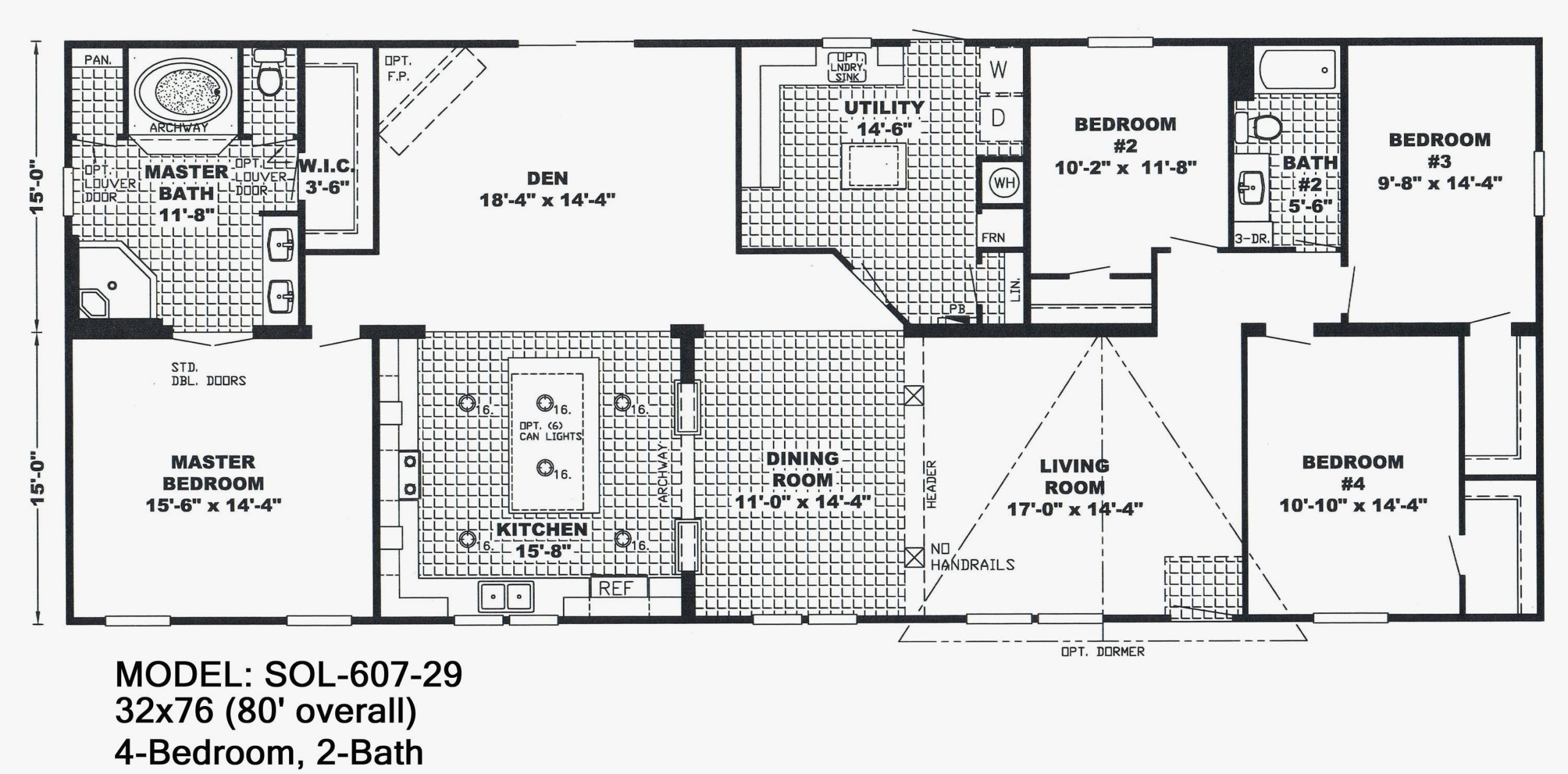 Clayton Single Wide Mobile Home Floor Plans
