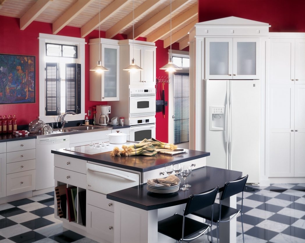 Contemporary Warm Kitchen Wall Colors