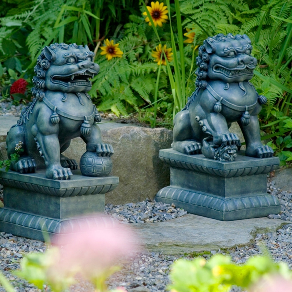 Dog Garden Statues