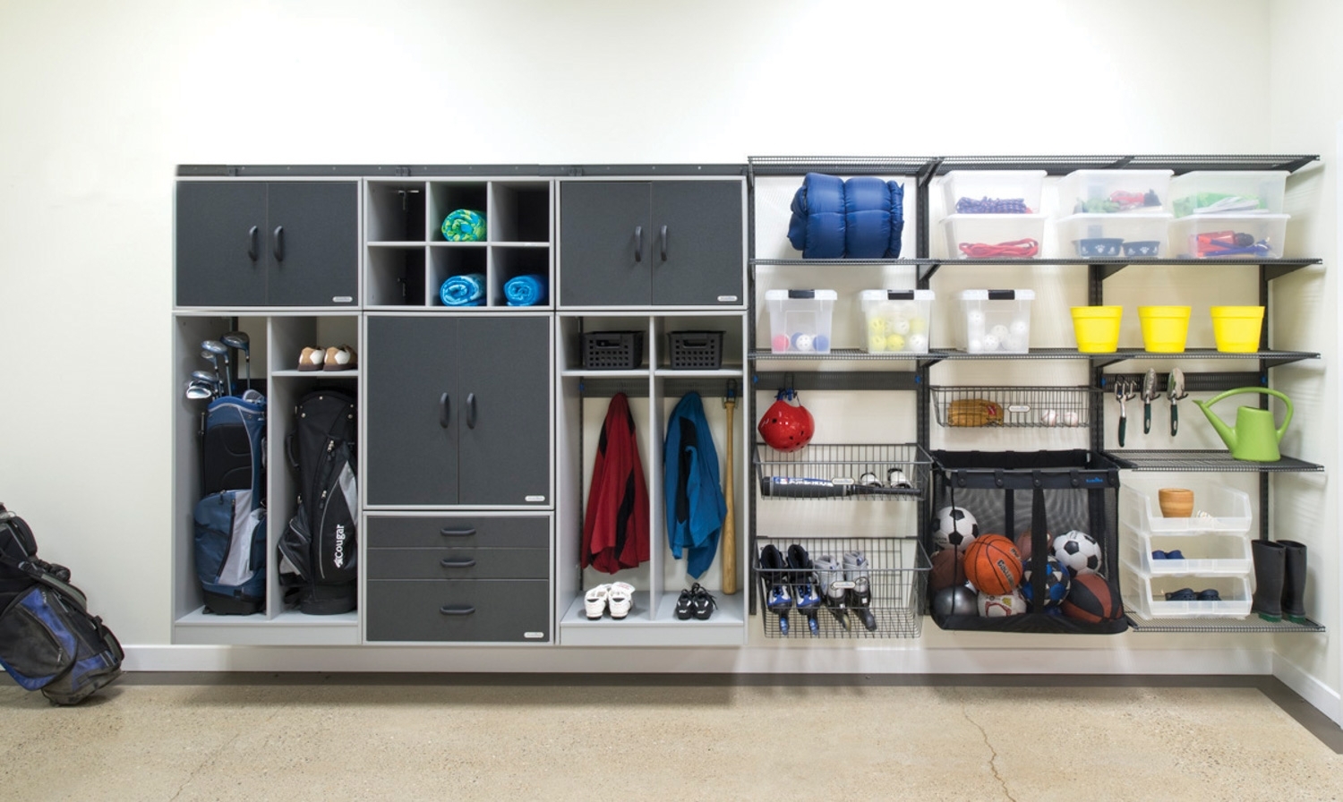 Garage Design Ideas With Shelf