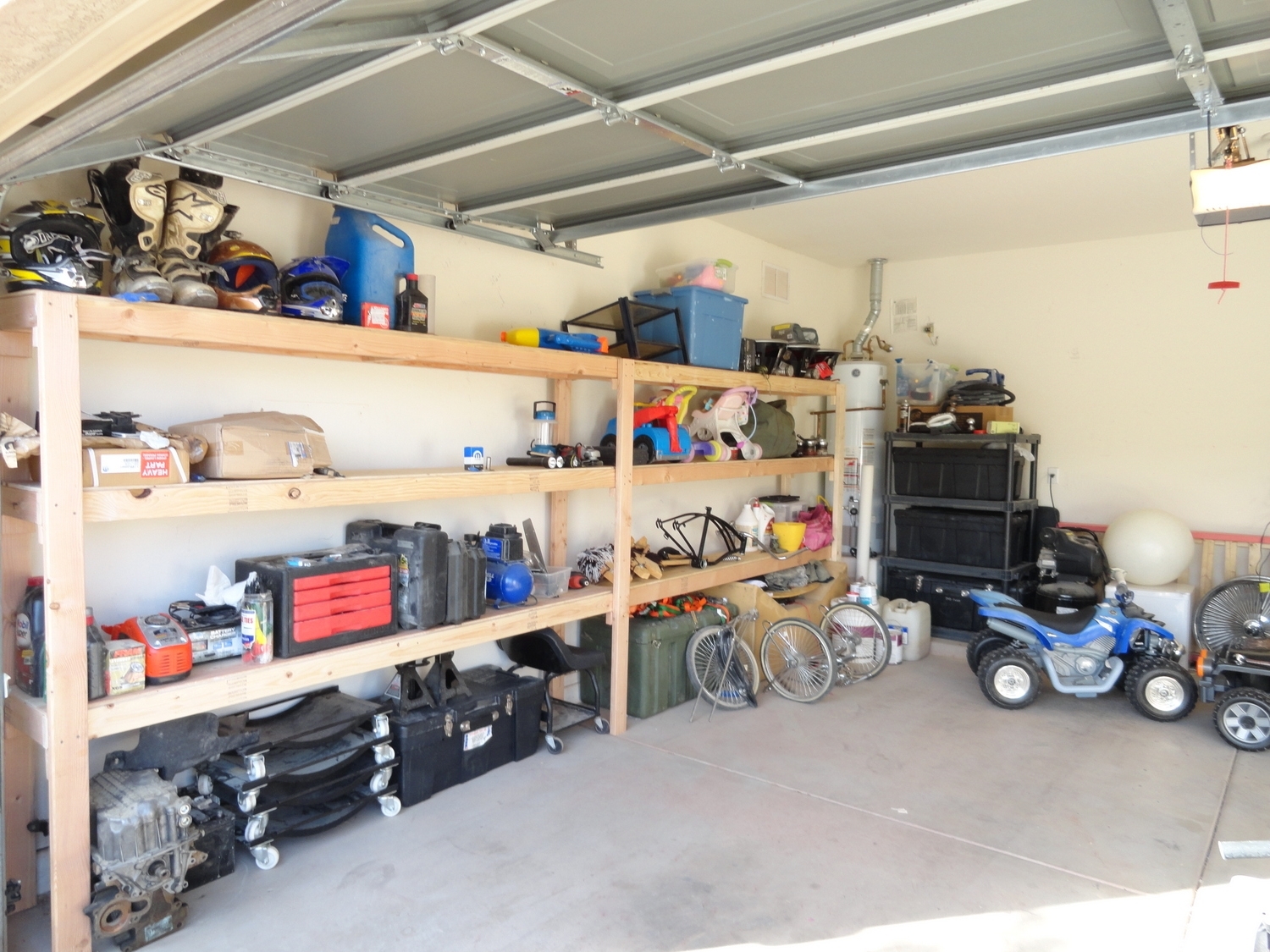 Garage Storage With Shelf Ideas Diy