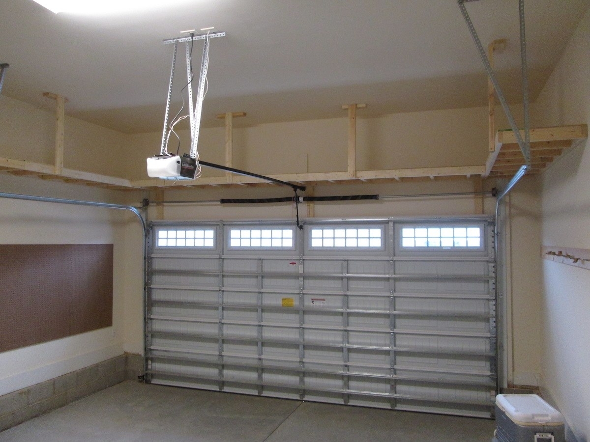 Garage Tool Storage With Shelf Ideas