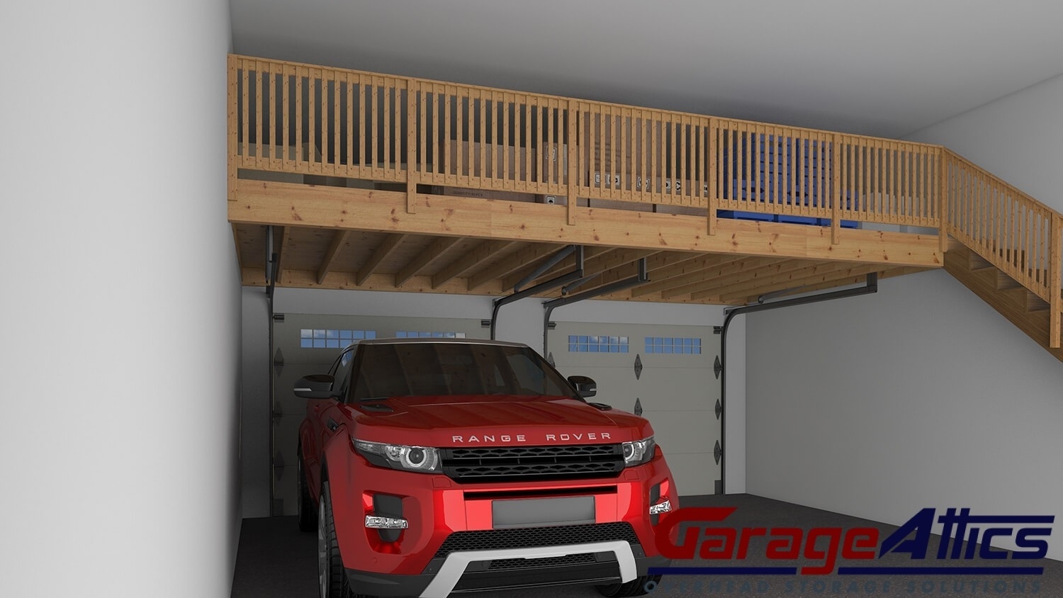 Garage With Shelf Gym Ideas