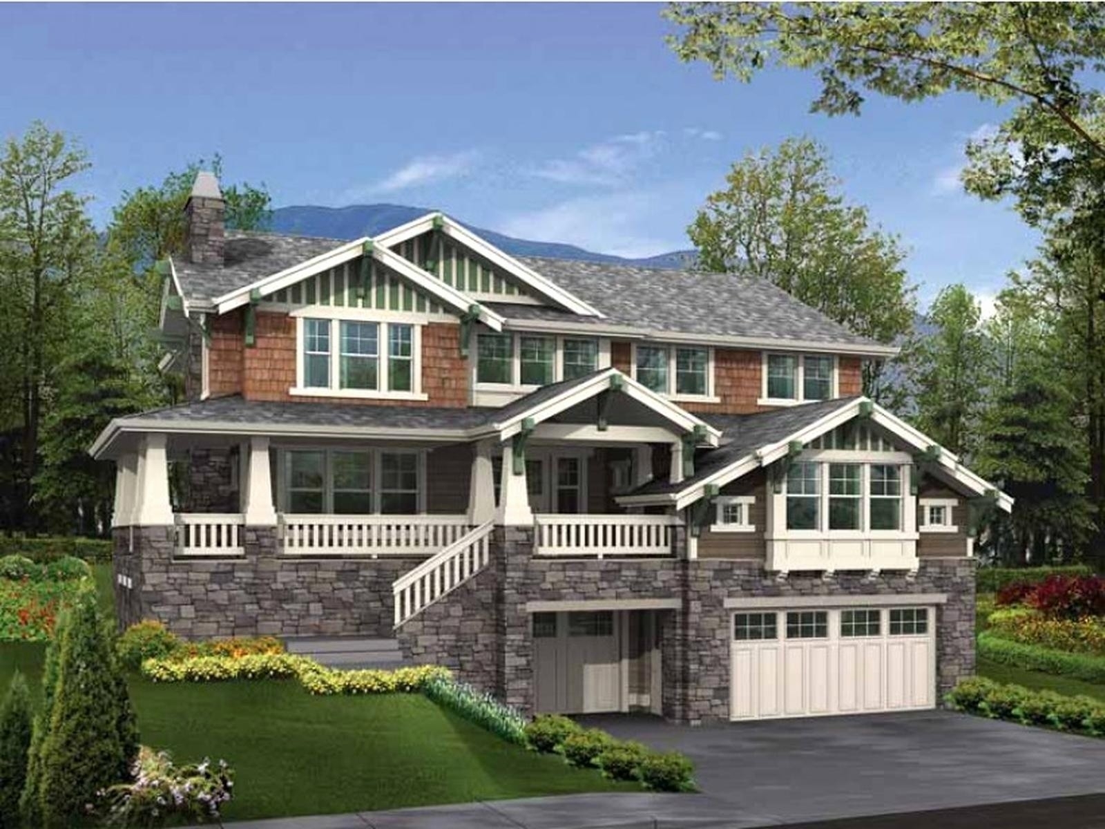 Narrow Lakefront Home Plans