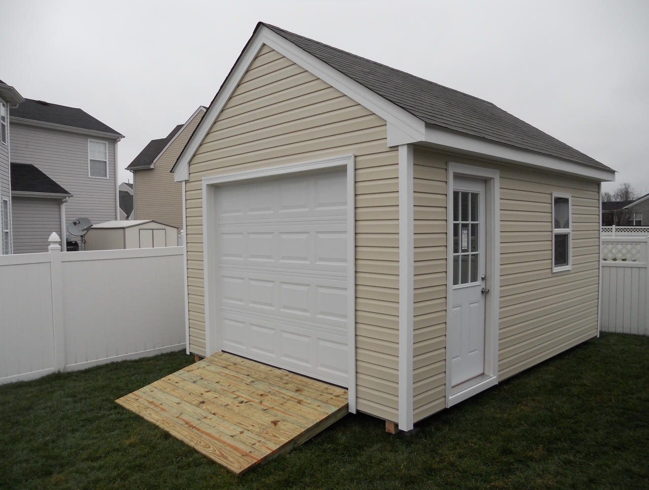 Small Garage Door For Shed