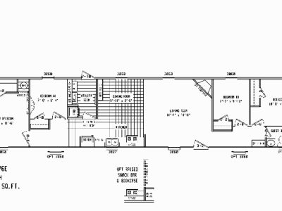 Solitaire Homes Single Wide Floor Plans
