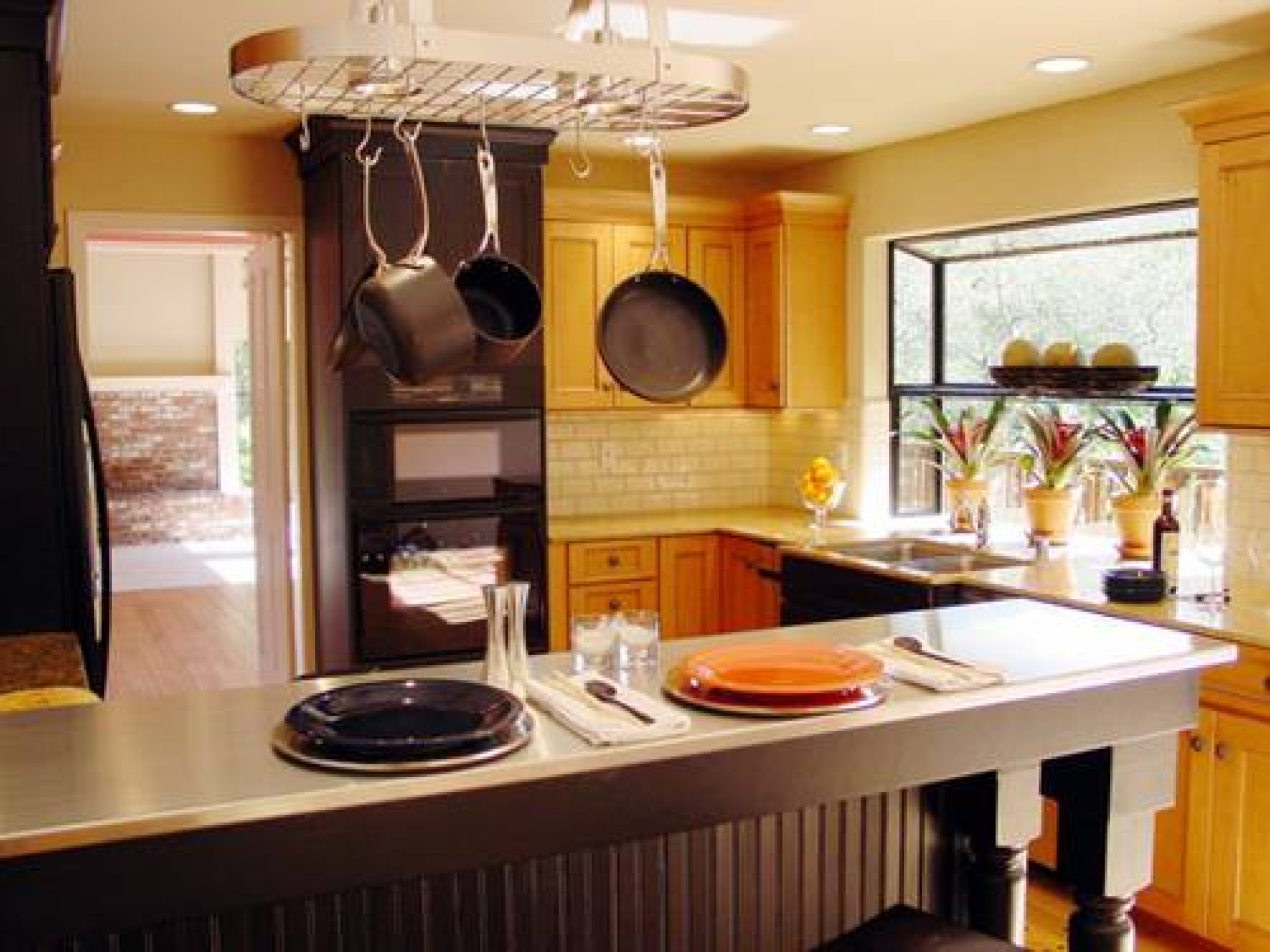 Warm Country Kitchen Wall Colors