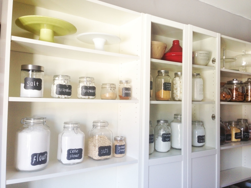 Organizing Kitchen Pantry Cabinet
