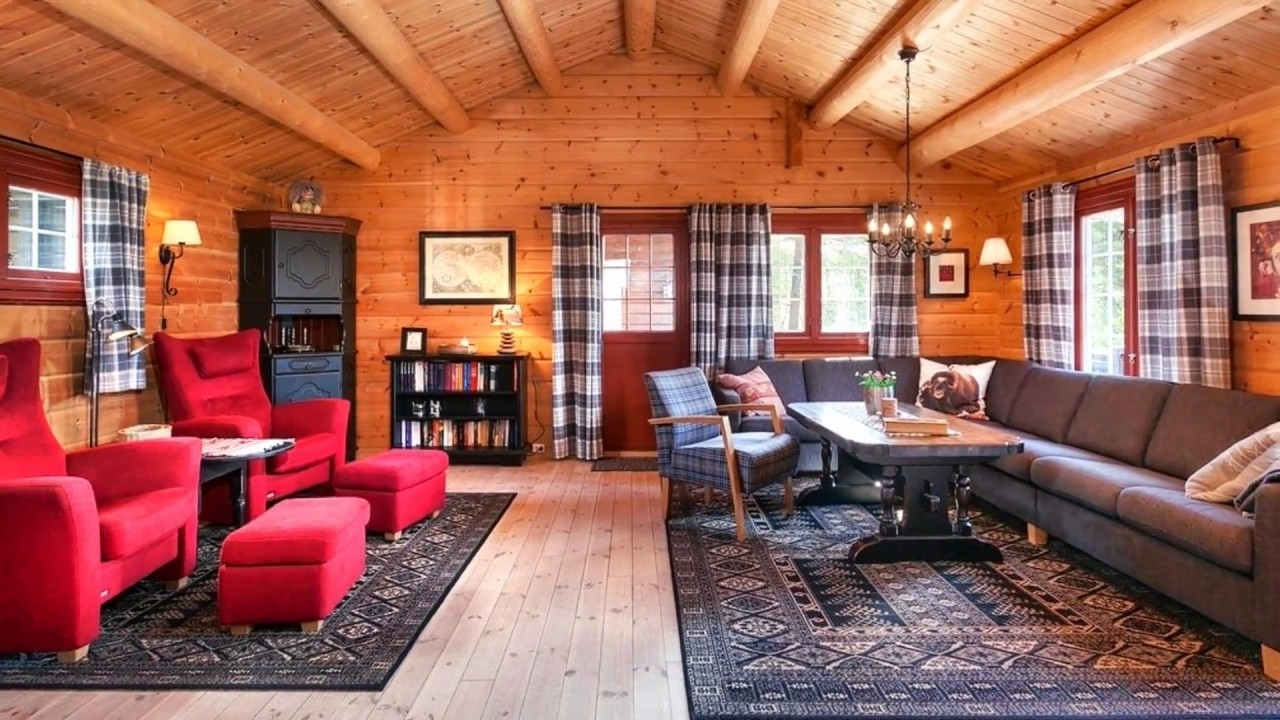 Wooden Log Home Interior Design