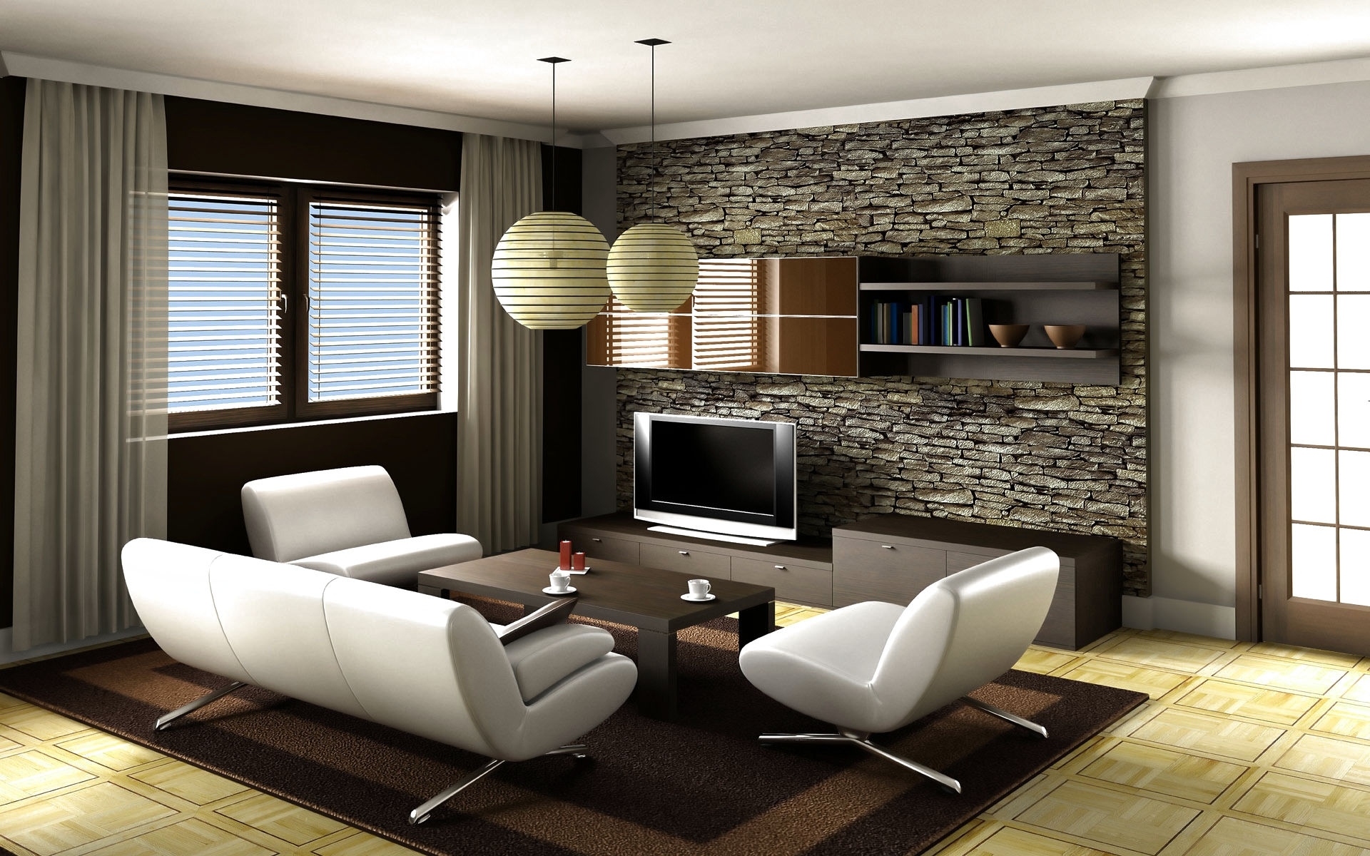 Compact Simple Home Interior Design