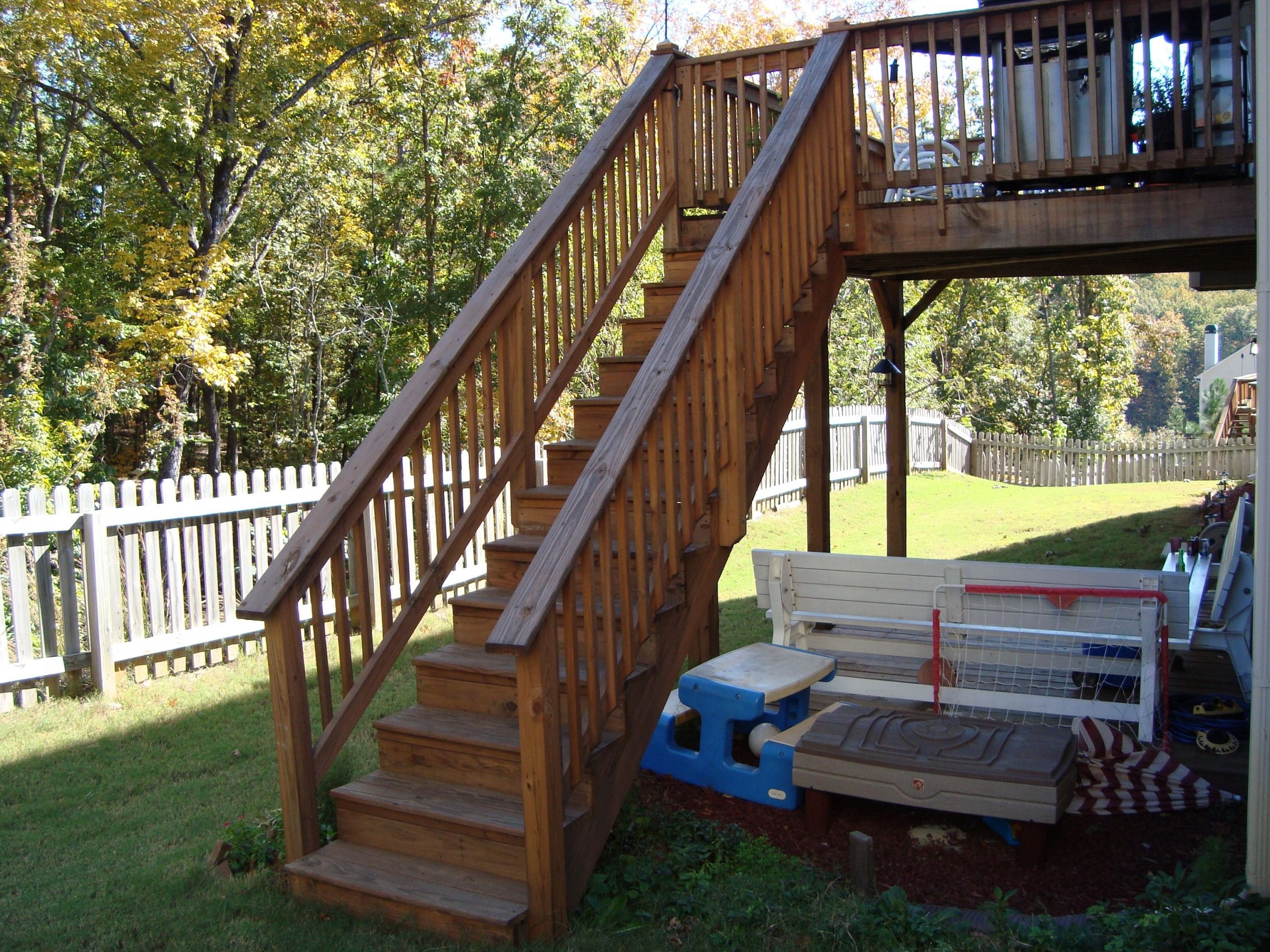 Deck Stair And Railing Ideas
