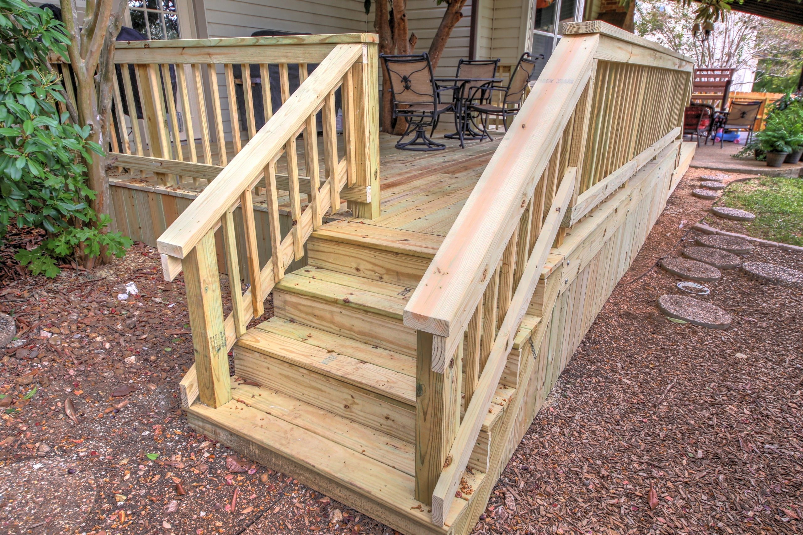 Deck Stair Railing Height